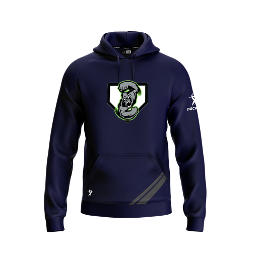 [FOLHSMNV-YXS-LOGO3] Decker Summit Hoodie (Youth XS, Navy, Logo 3)