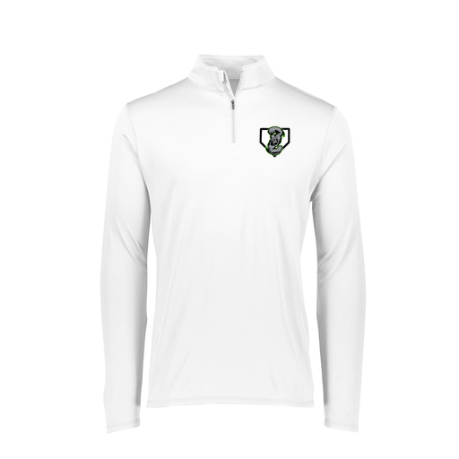[FTLQFLWH-FAXS-LOGO3] Decker Women's Flex-Lite 1/4 Zip Shirt (Female Adult XS, White, Logo 3)