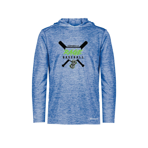 [FOLHCGRY-AS-LOGO2] Decker Men's Charge Hoodie (Adult S, Royal, Logo 2)