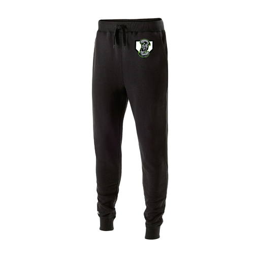 [229648.080.S-LOGO3] Youth 60/40 Fleece Jogger (Youth S, Black, Logo 3)