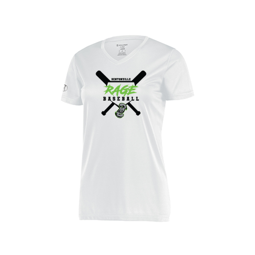 [222820.005.S-LOGO2] Ladies Movement Dri Fit Shirt (Female Adult S, White, Logo 2)