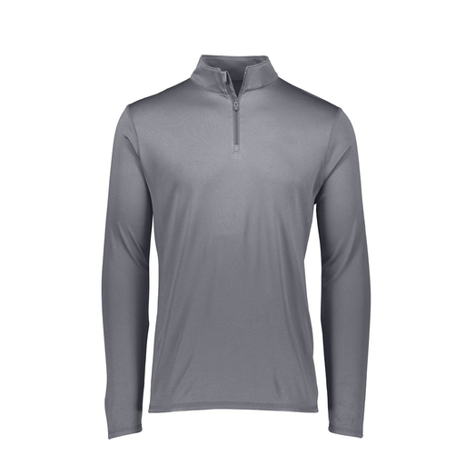 [FTLQFLGY-FAXS-LOGO5] Decker Women's Flex-Lite 1/4 Zip Shirt (Female Adult XS, Gray, Logo 5)