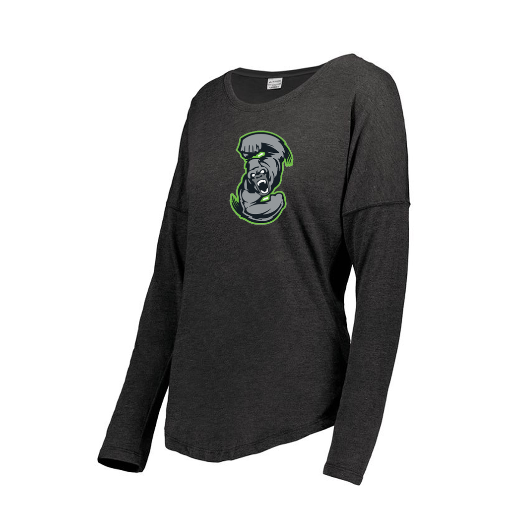 Decker Women's Tri-Blend T-Shirt - Long Sleeve